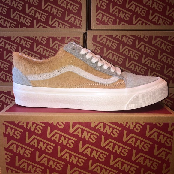 Vans Old Skool Anaheim Factory Gray Pony - Picture 1 of 8